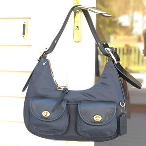 Coach cargo shoulder bag